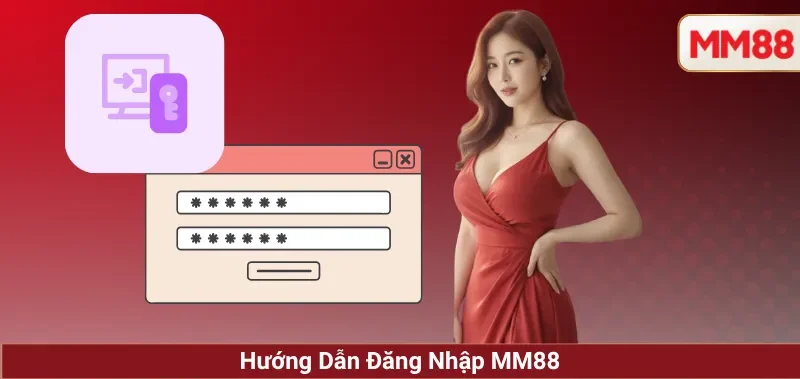 3 phương thức đăng nhập MM88: username password, sinh trắc Face ID Touch ID vân tay