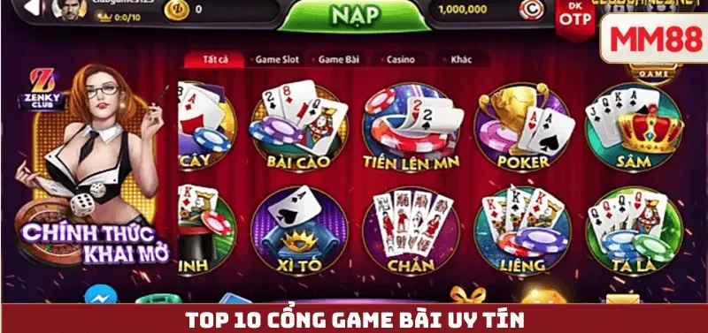 Top 10 Cổng Game Uy Tín, Hướng Dẫn Tải & Rút Thưởng Minh Bạch 3 top 10 cổng game bài uy tín